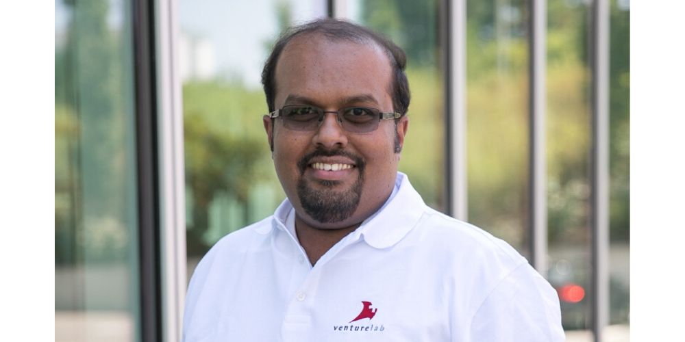 Sonect CEO Sandipan Chakraborty for Venturelab
